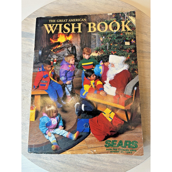 SEARS 1992 WISH BOOK CHRISTMAS BOOK CATALOG TOYS, GIFTS - Picture 1 of 6